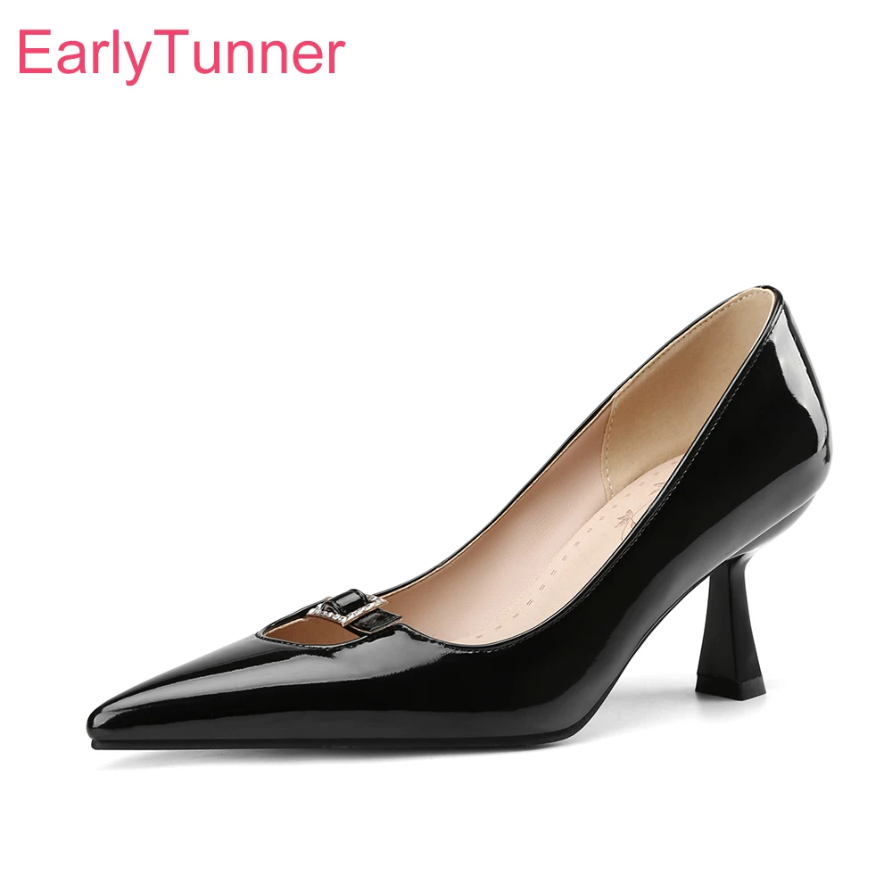 Women'S Shoes In Size 12 - 春の新作 大人っぽい黒ワインレッド レディースパンプス ポインテッドトゥ ハイヒール オフィスレディー