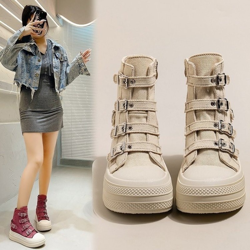 レディースシューズ 2025年春夏新作 カジュアル万能 ハイ - Women Shoes Casual のレビューと価格