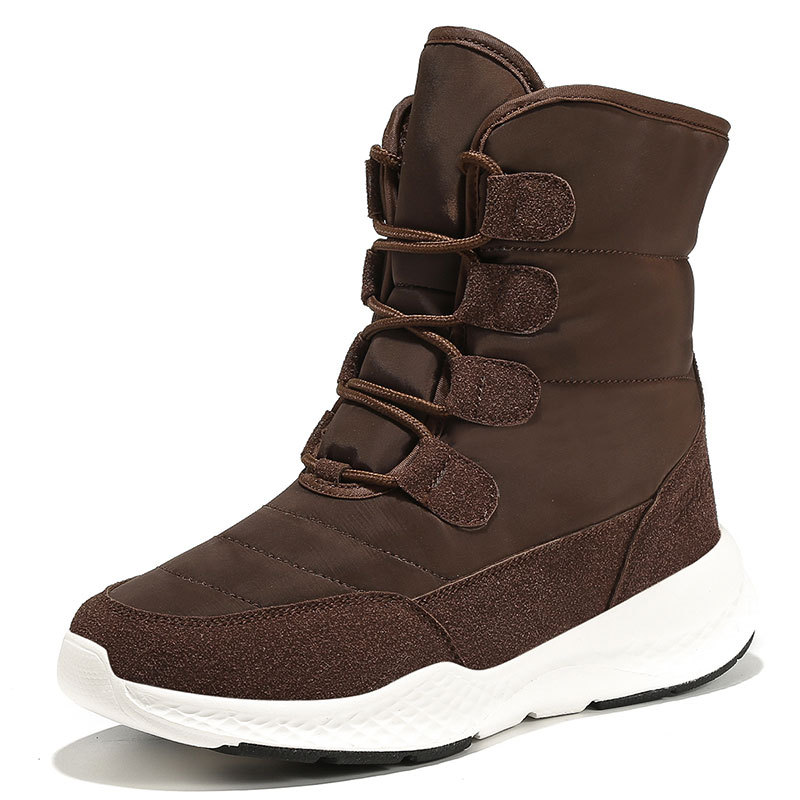 女性スノーブーツ冬暖かい豪華なミッドカーフブーツ女性のための - Women'S Shoes Hike のレビューと価格