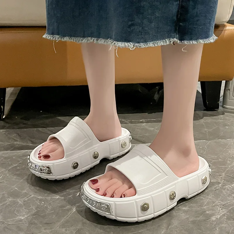 夏のメンズ＆レディーススタイルビーチハーフスリッパ快適で通気 - Women'S Shoes For Flat Feet のレビューと価格
