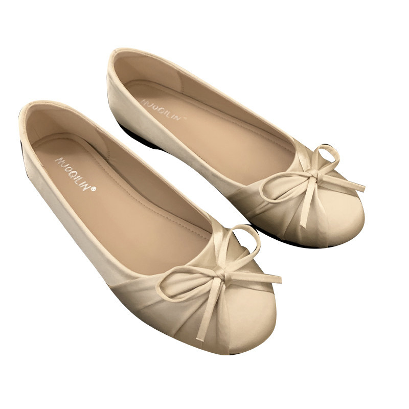 2026年新作 蝶結び サテン シャロー シングルシューズ  - Women'S Shoes For Flat Feet のレビューと価格
