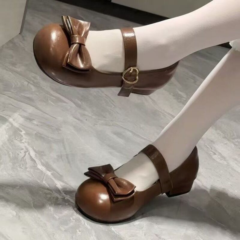 女性用ロリータ・メリージェーンシューズ スウィートボウノット - Ballet Flat Women のレビューと価格