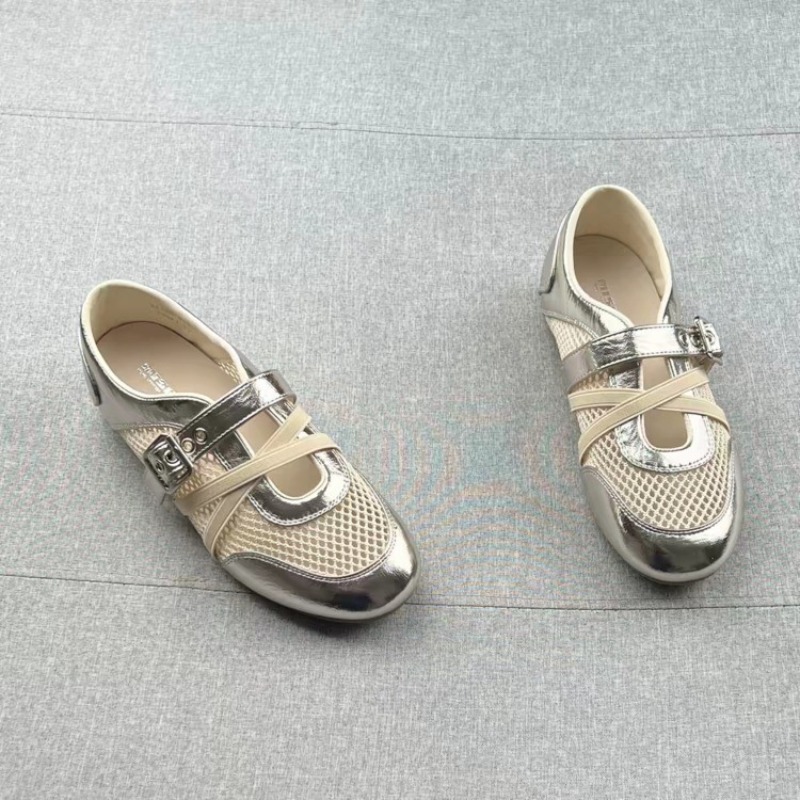 新しいスプライシング織り込み中空スニーカー 2026年春夏  - Women Shoes Casual のレビューと価格
