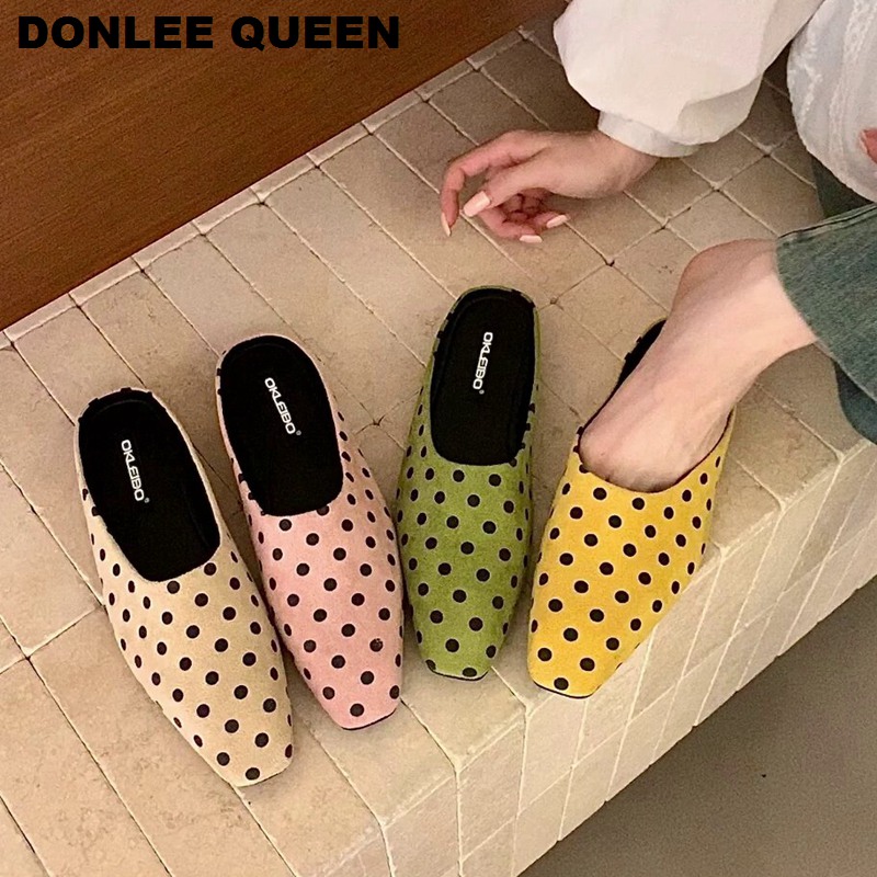 2026年新作サマースライドミュールシューズファッションポル - Ballet Flat Women のレビューと価格