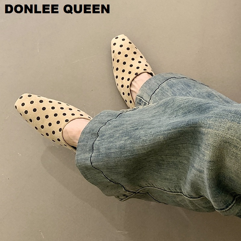 2026年新作サマースライドミュールシューズファッションポル - Ballet Flat Women のレビューと価格