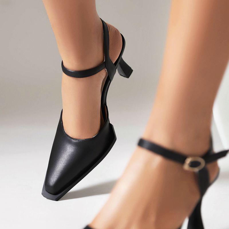ORCHA リサ真新しい女性サンダルスクエアトゥ薄いかかと  - Women Shoes Brands のレビューと価格