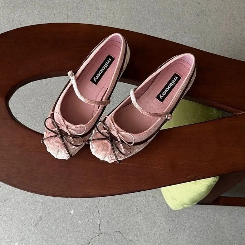 2026年フランス製フラットボトムラウンドトゥバレエシューズ - Ballet Flat Women のレビューと価格