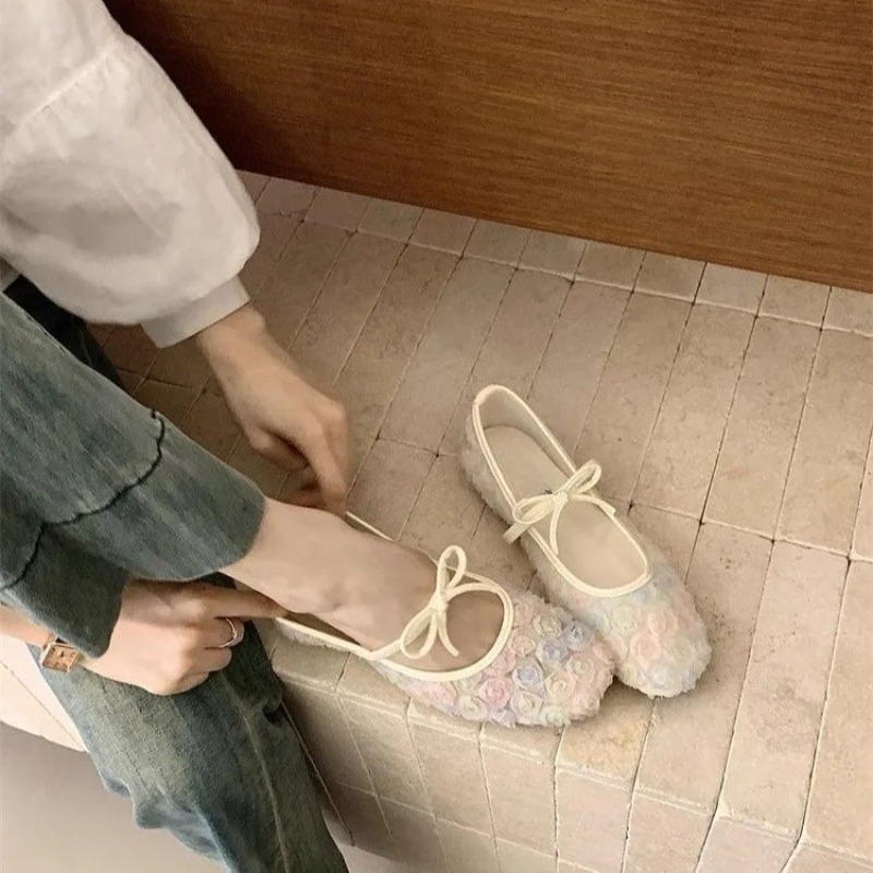 優しいニューチャイニーズローズメッシュメリージェーンシューズ - Women Shoes Casual のレビューと価格