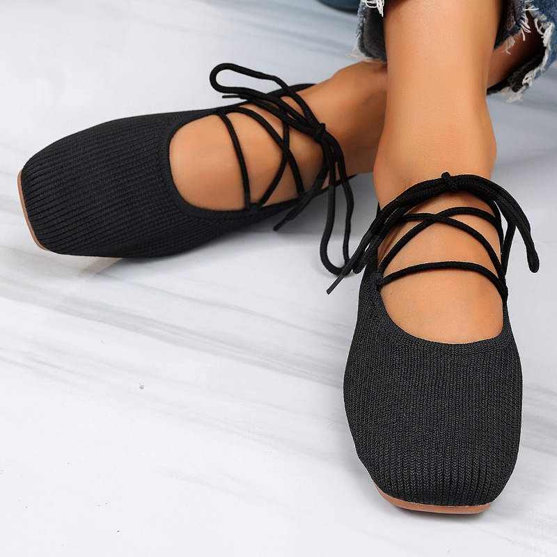フランス風フラットメリージェーンシューズ 2026夏新作 通 - Ballet Flat Women のレビューと価格