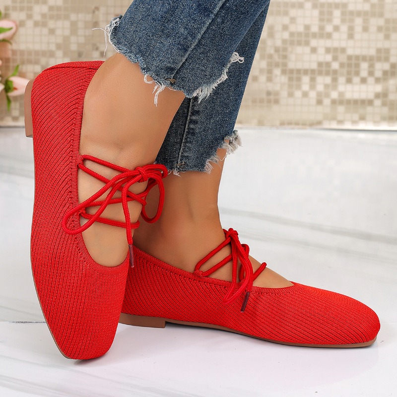 フランス風フラットメリージェーンシューズ 2026夏新作 通 - Ballet Flat Women のレビューと価格