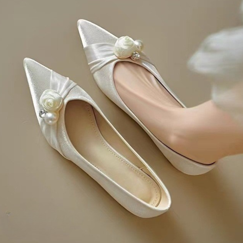エレガントな女性のローファーファッションウェディングパーティ - Ballet Flat Women のレビューと価格