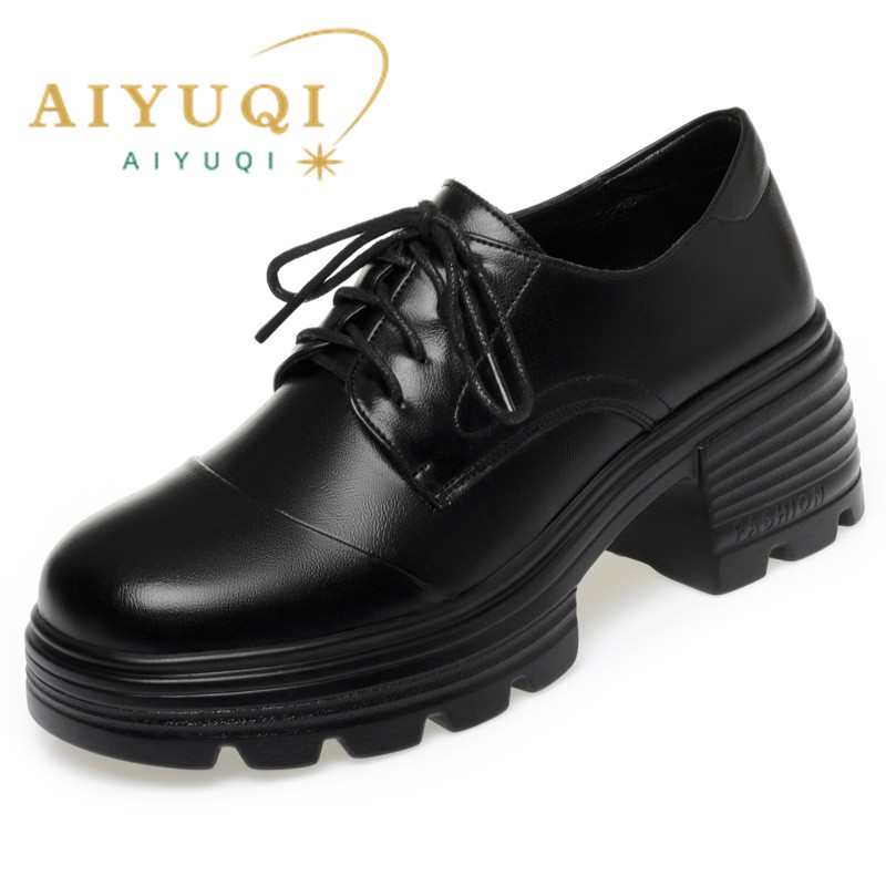 女性のオックスフォードシューズ 2026 新しい春のプラット - Oxford Lace Up Women のレビューと価格