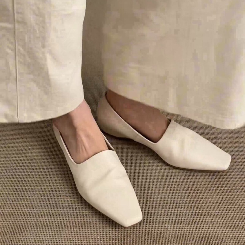 レトロフラットローファー レディース スリッポン ブリティッ - Women'S Shoes For Flat Feet のレビューと価格